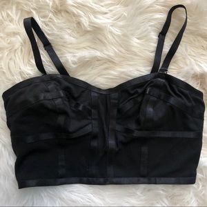 Bebe cropped top